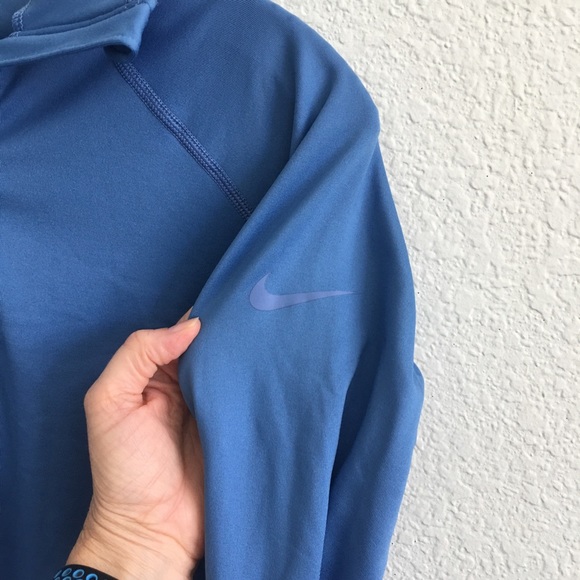 Nike Dri-Fit Periwinkle Pullover Athletic Jacket - Picture 7 of 7